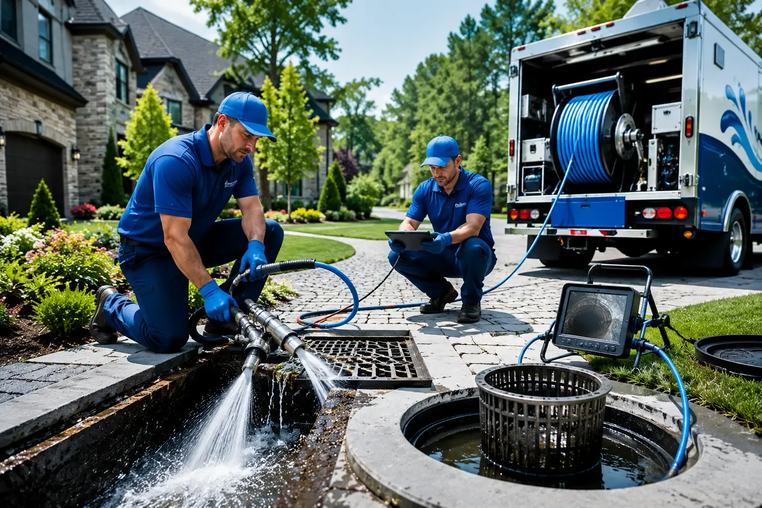 Local outdoor drain cleaning professionals in El Campo, TX