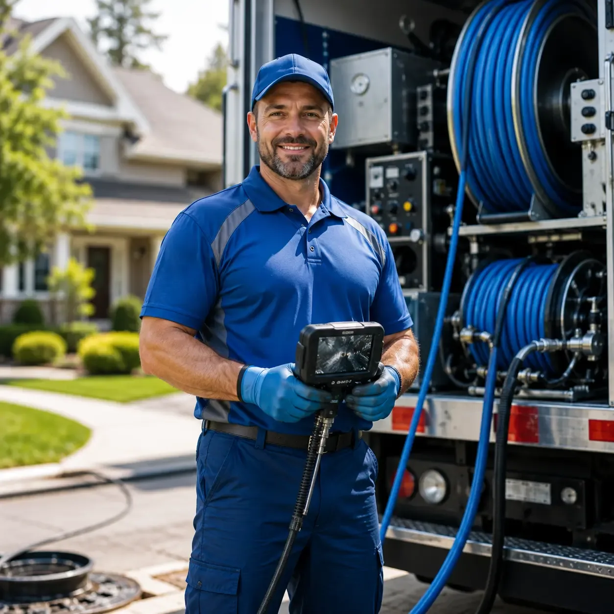 Local outdoor drain cleaning specialists in El Campo, TX